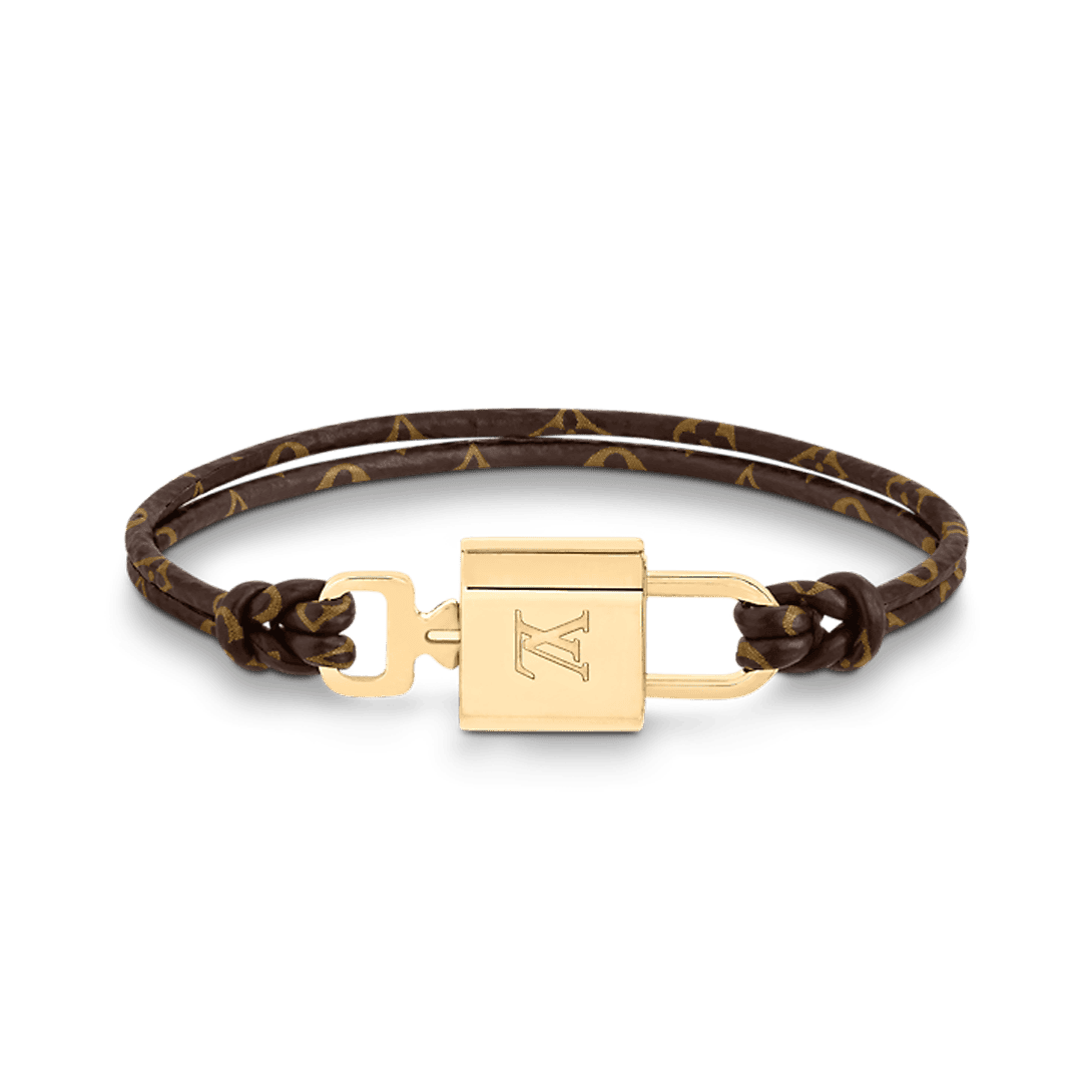 18K Louis Vuitton Lock It Again Bracelet