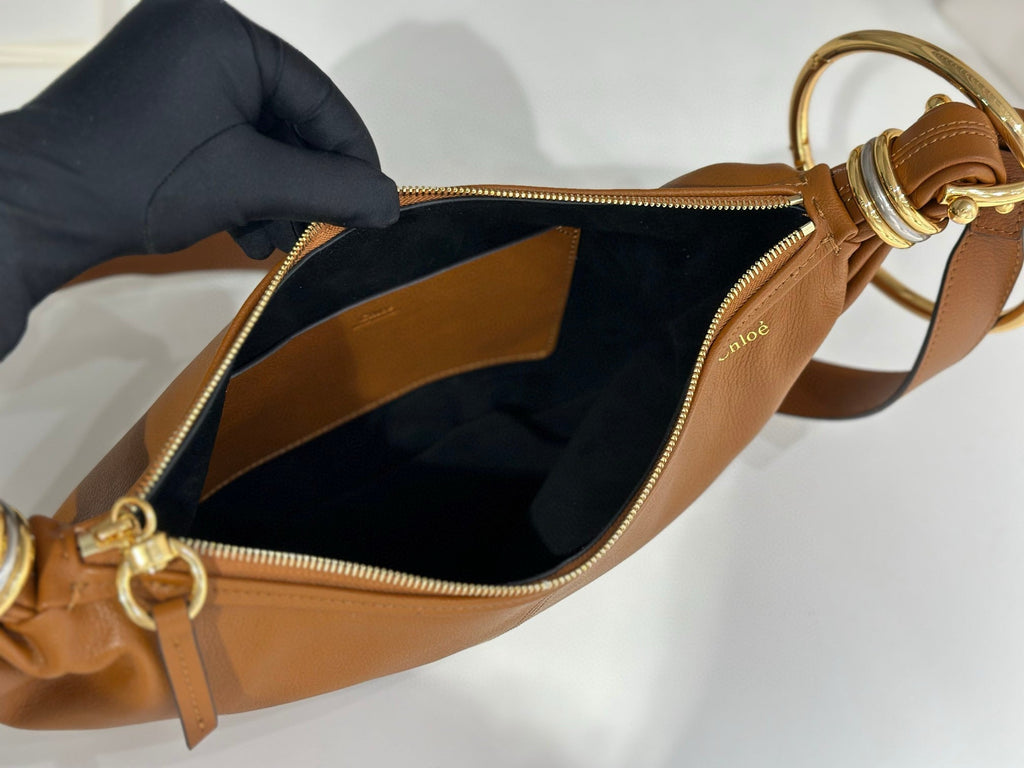 Chlo Bracelet Hobo Bag 'Clay Brown'