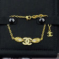 18K  Chanel 26C Diamond Gold Bracelet