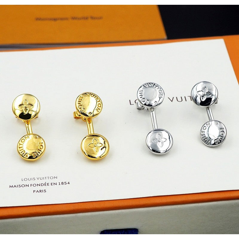 18K Louis Vuitton Studs Earrings