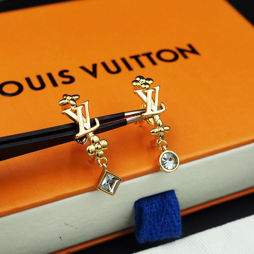 18K Louis Vuitton In the Sky Earrings